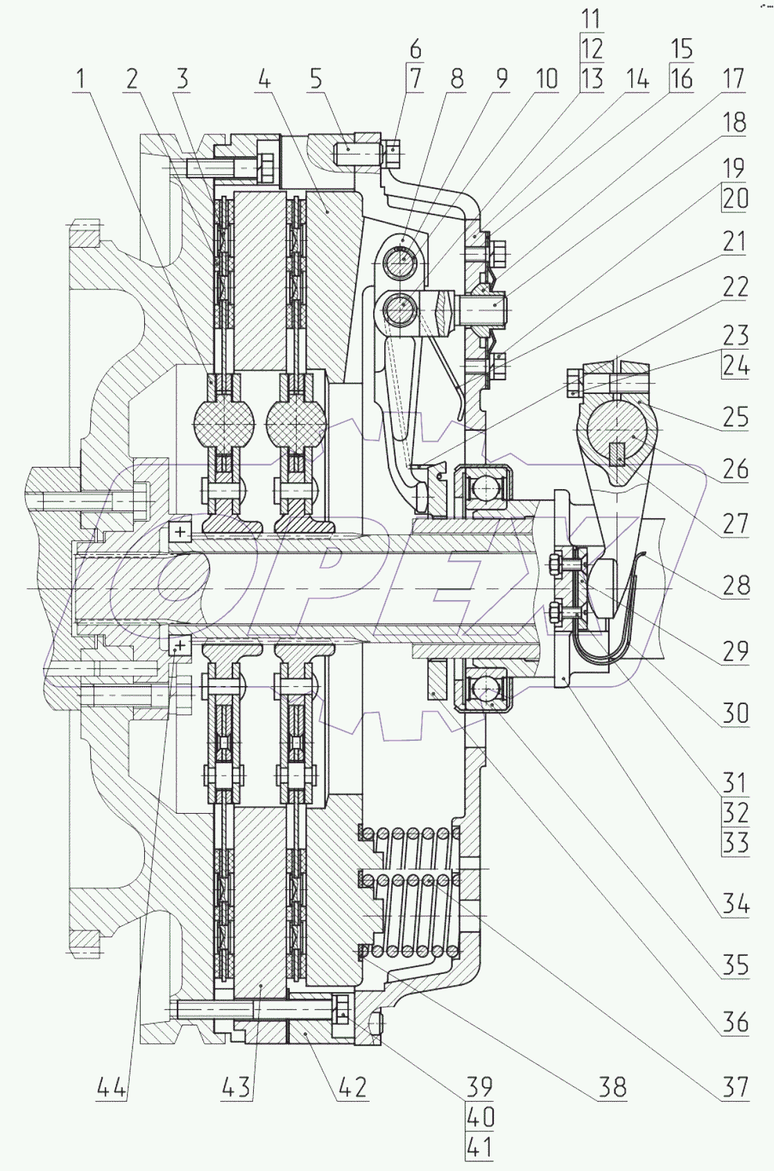  Установка сцепления