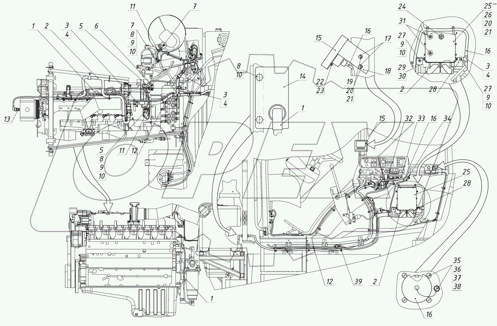  Управление двигателем