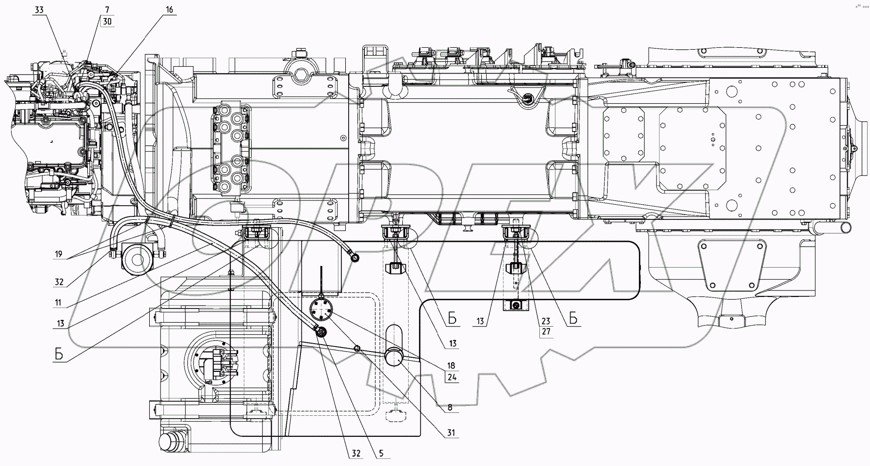 Бак топливный