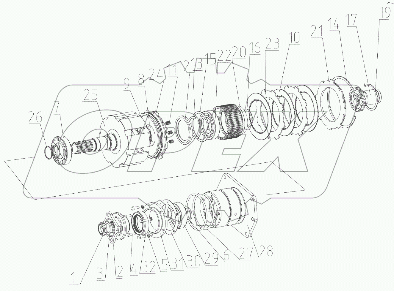 Муфта привода ПВМ