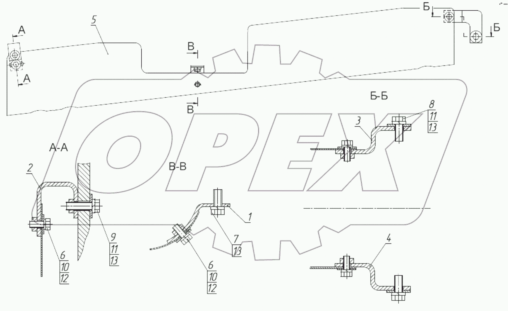  Ограждение карданного привода