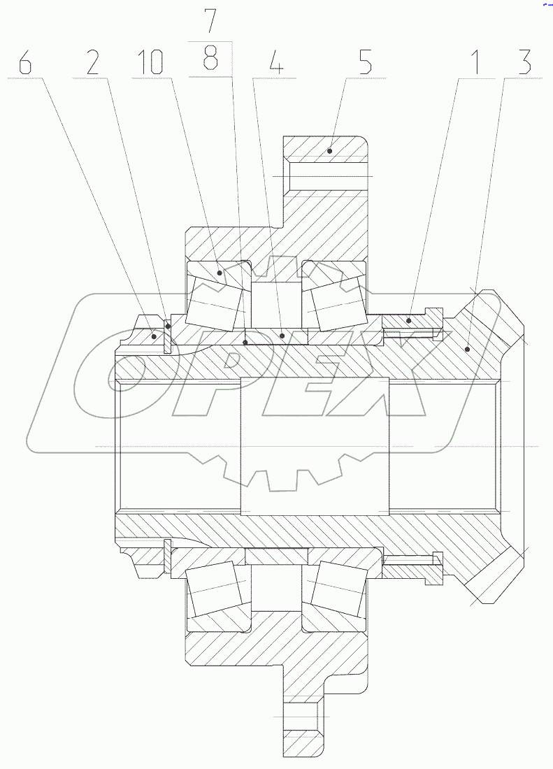  Шестерня ведущая