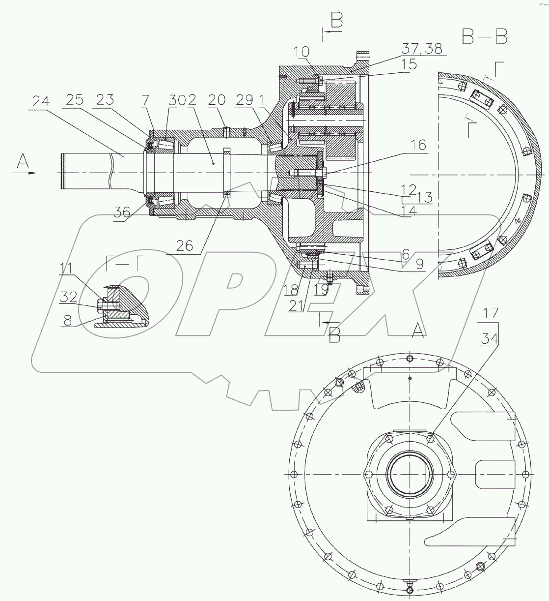  Конечная передача