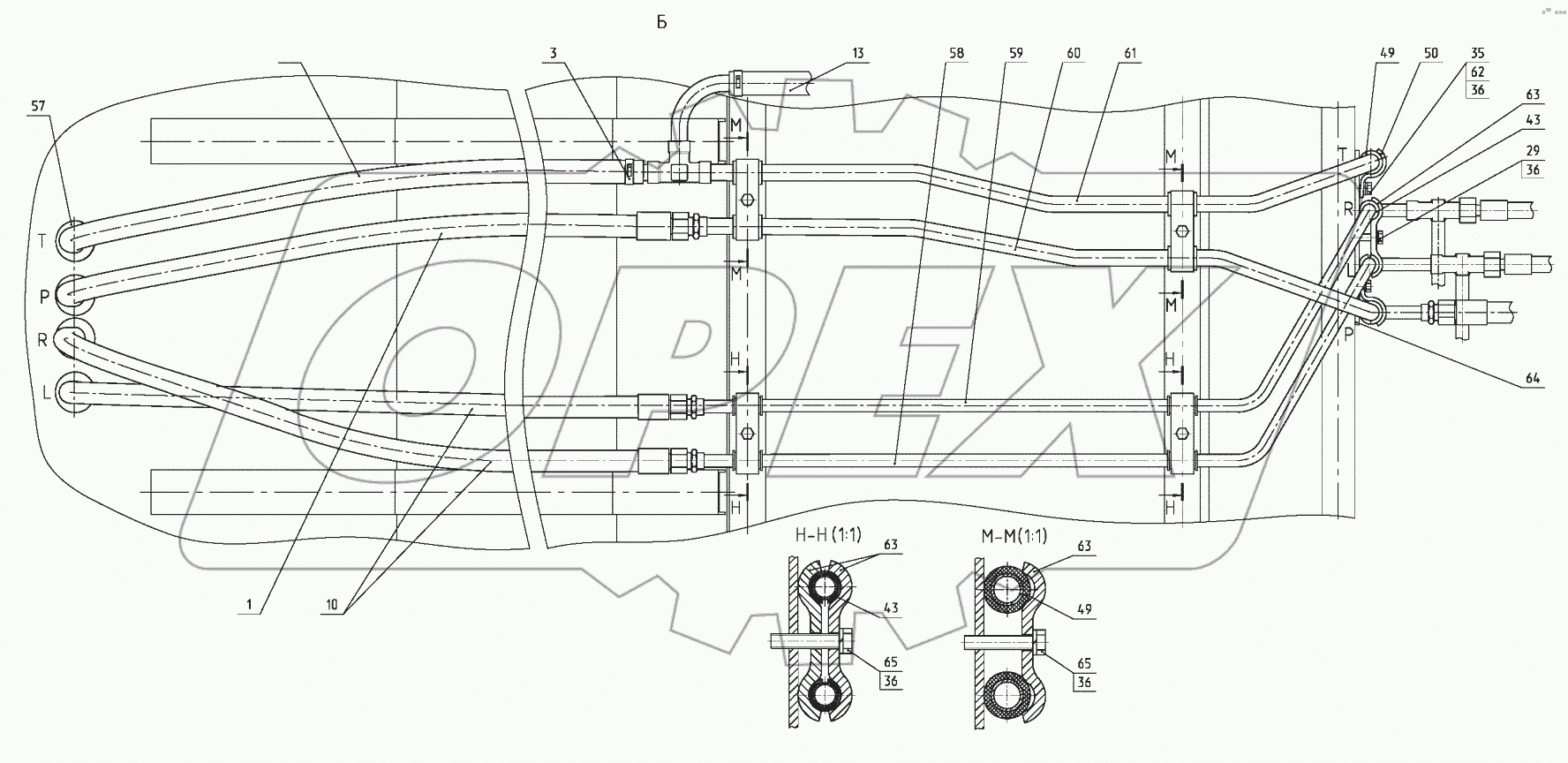  Управление рулевое