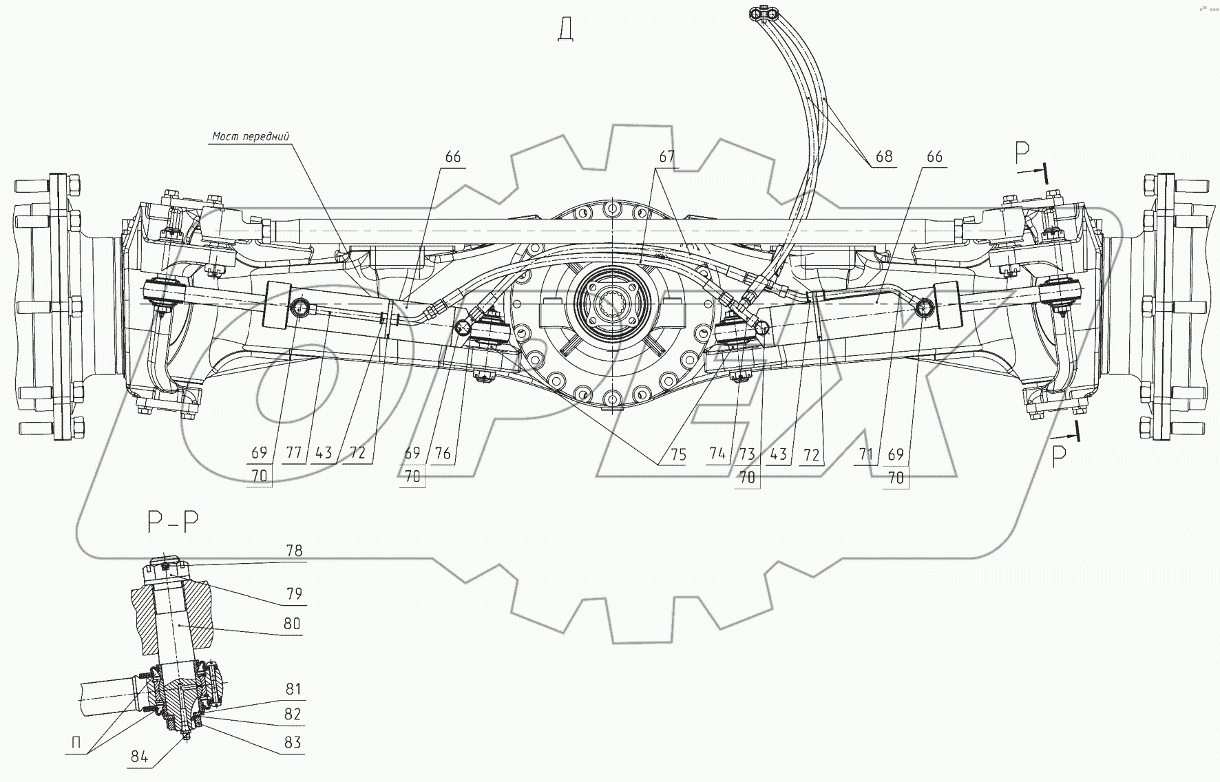  Управление рулевое