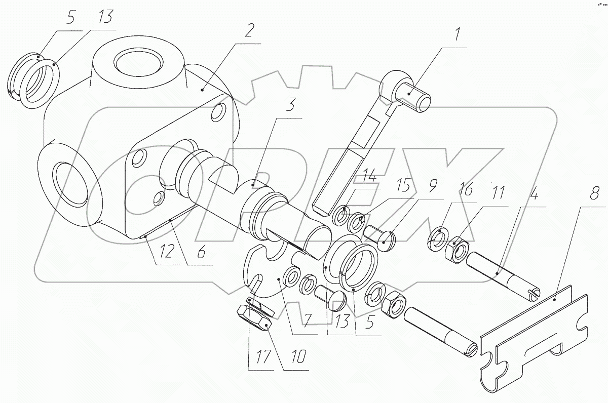  Кран реверса