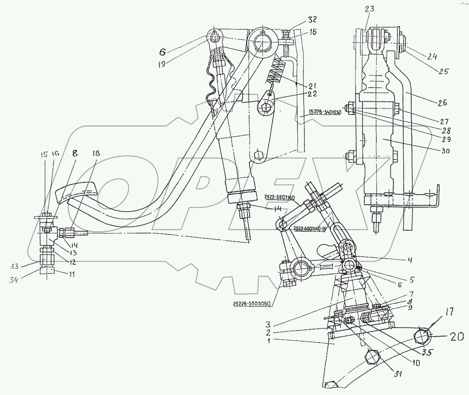  Управление тормозами на реверсе