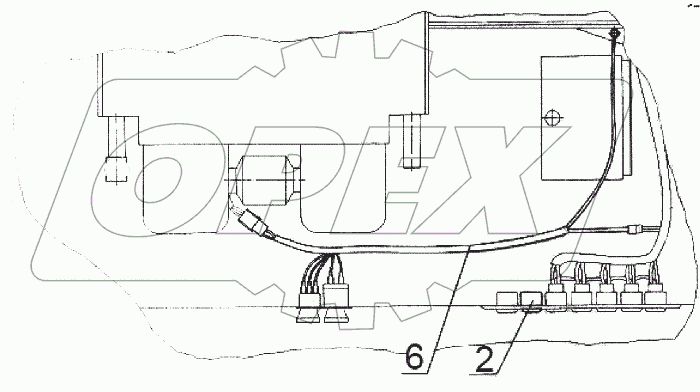  Электрооборудование отопителя