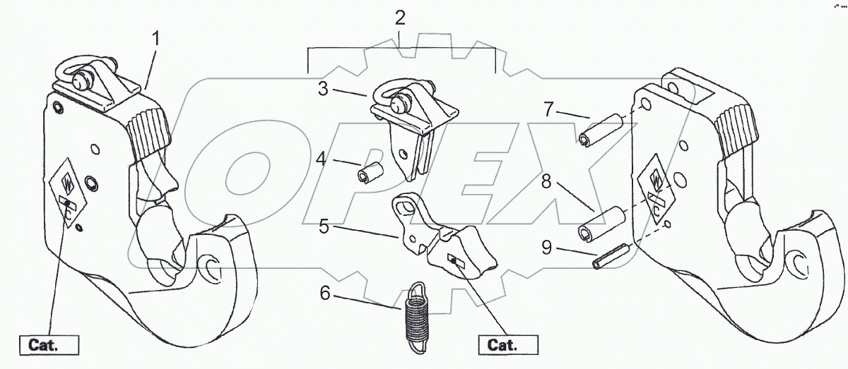  Захват «Walterscheid» 2кат.