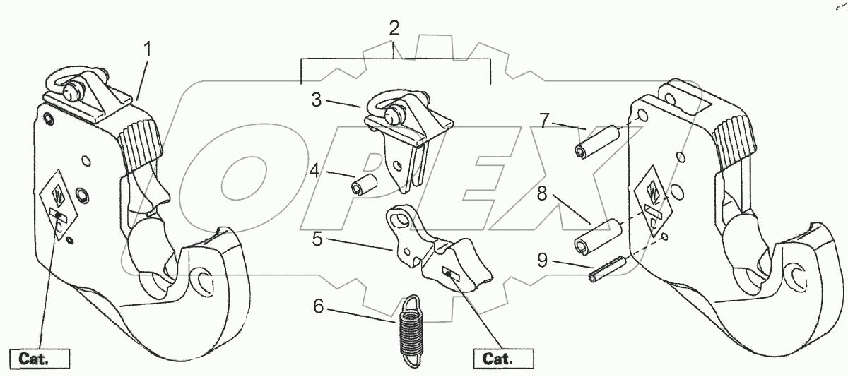  Захват «Walterscheid» 2кат. 574934