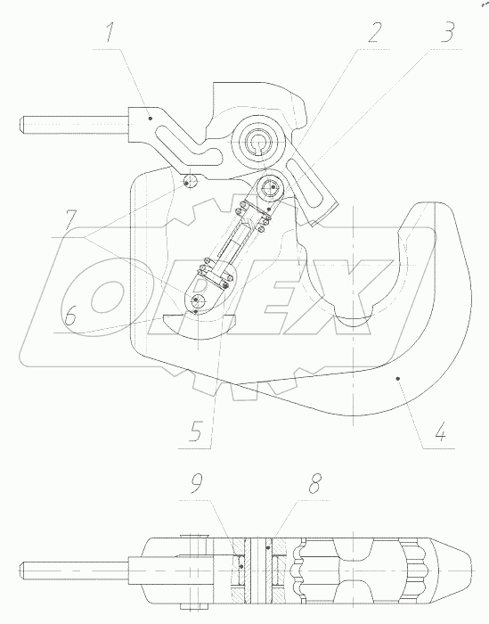  Захват МТЗ 2кат. 1000-4605300
