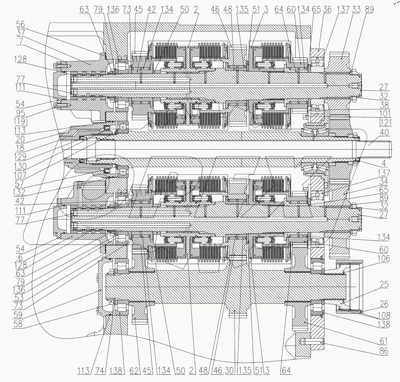  Корпус сцепления 3525-1600010