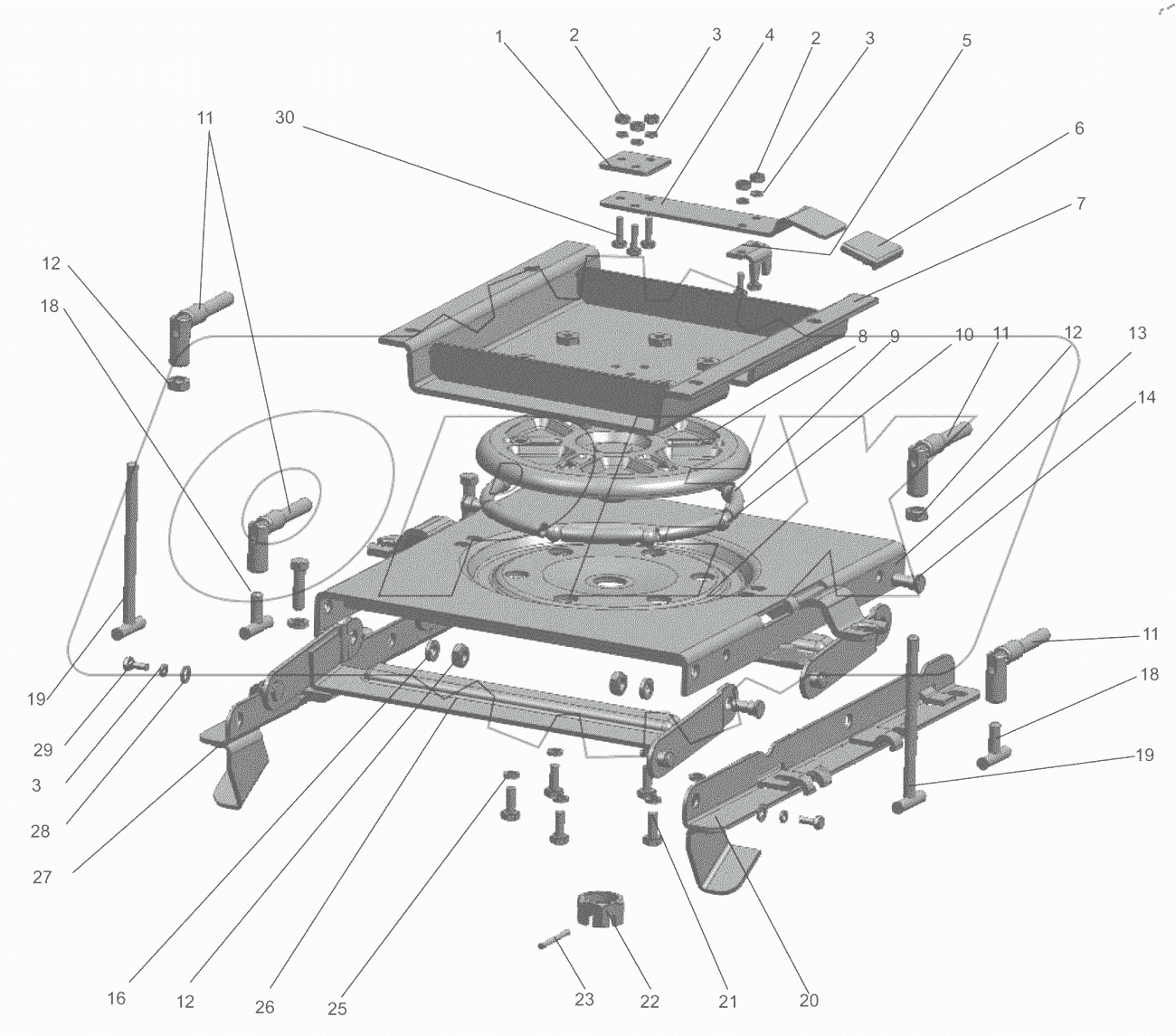  Механизм реверса 3525-6807000