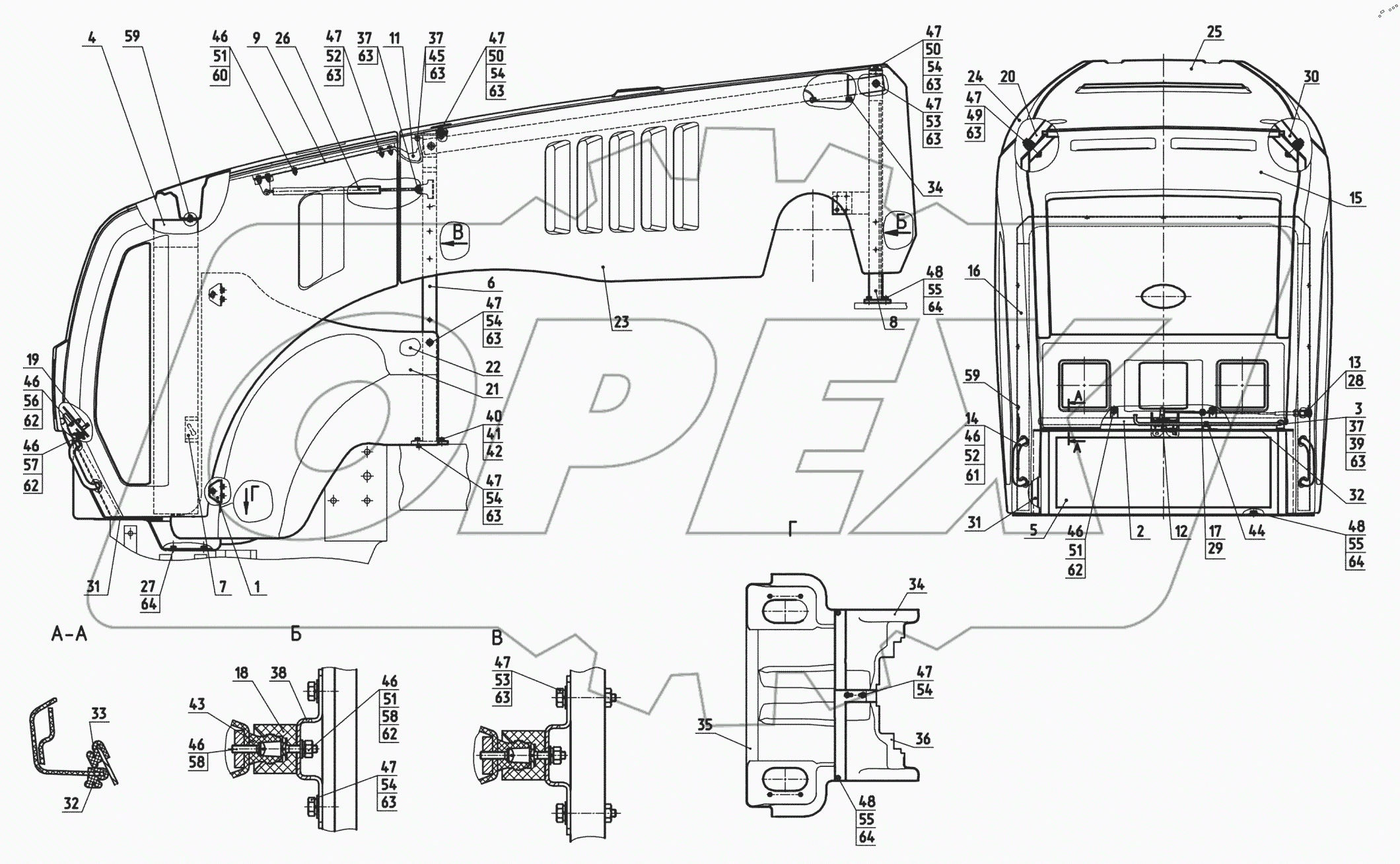  Облицовка 3522С-8400005-02