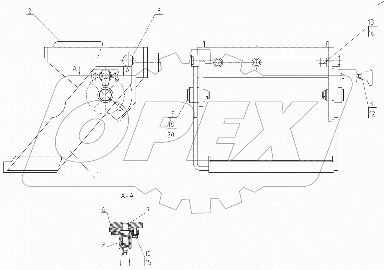  Подножка 3522-8405010