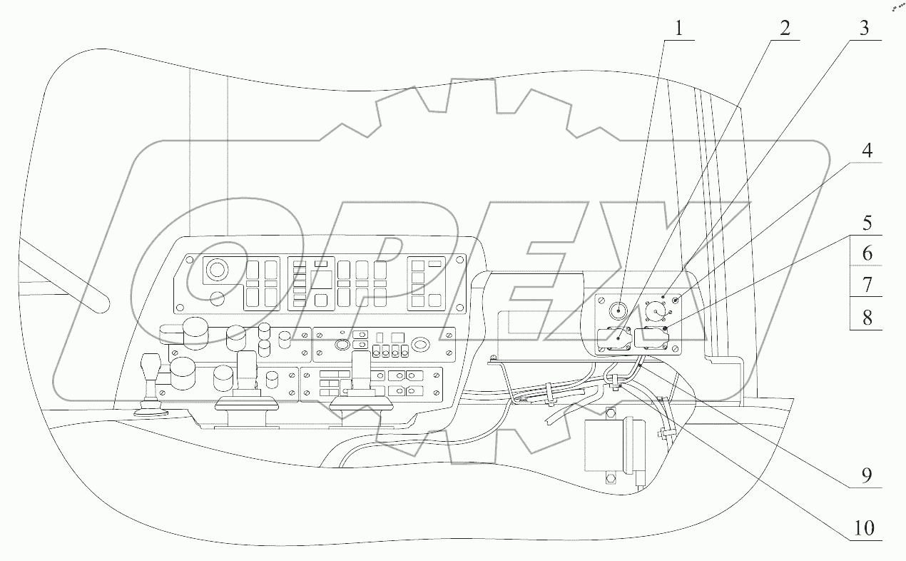  Установка розеток и прикуривателя 3522-8700080