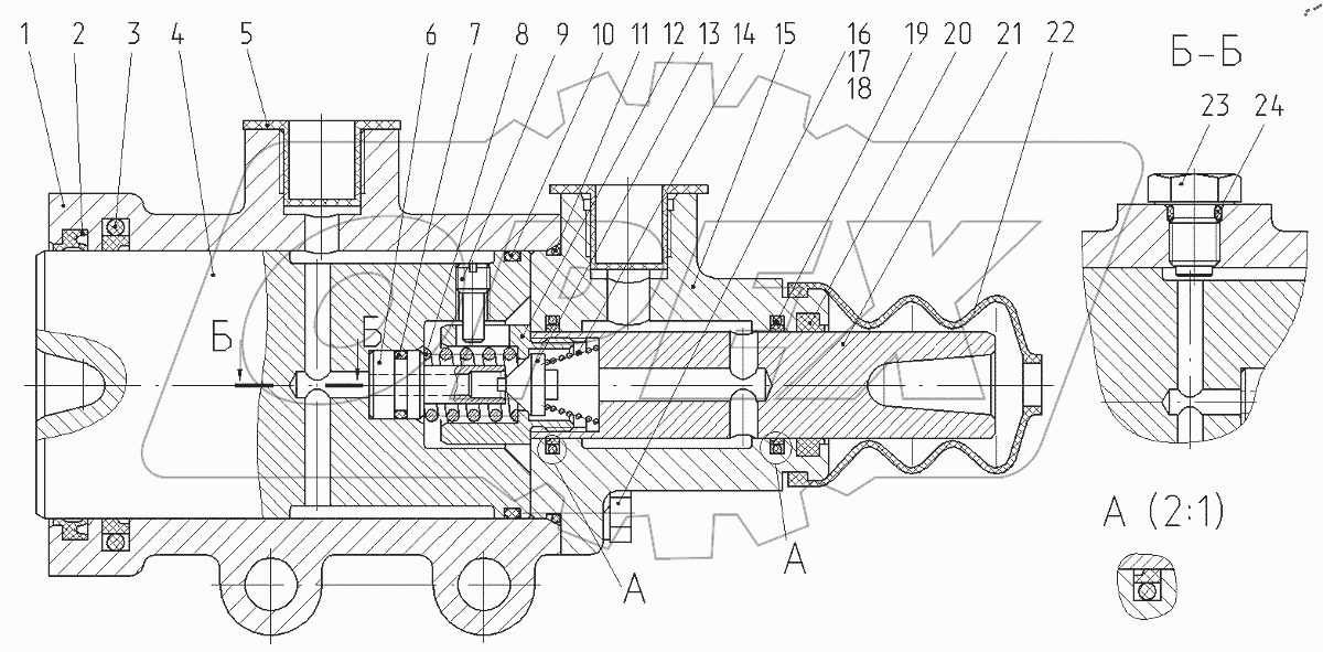  Гидроусилитель 3522-1602510