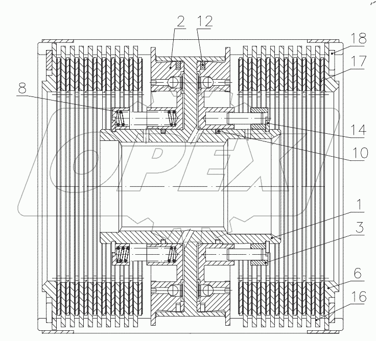  Фрикцион 3525-1701070-А
