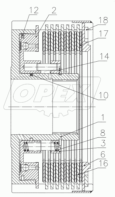  Фрикцион 3525-1701080-А
