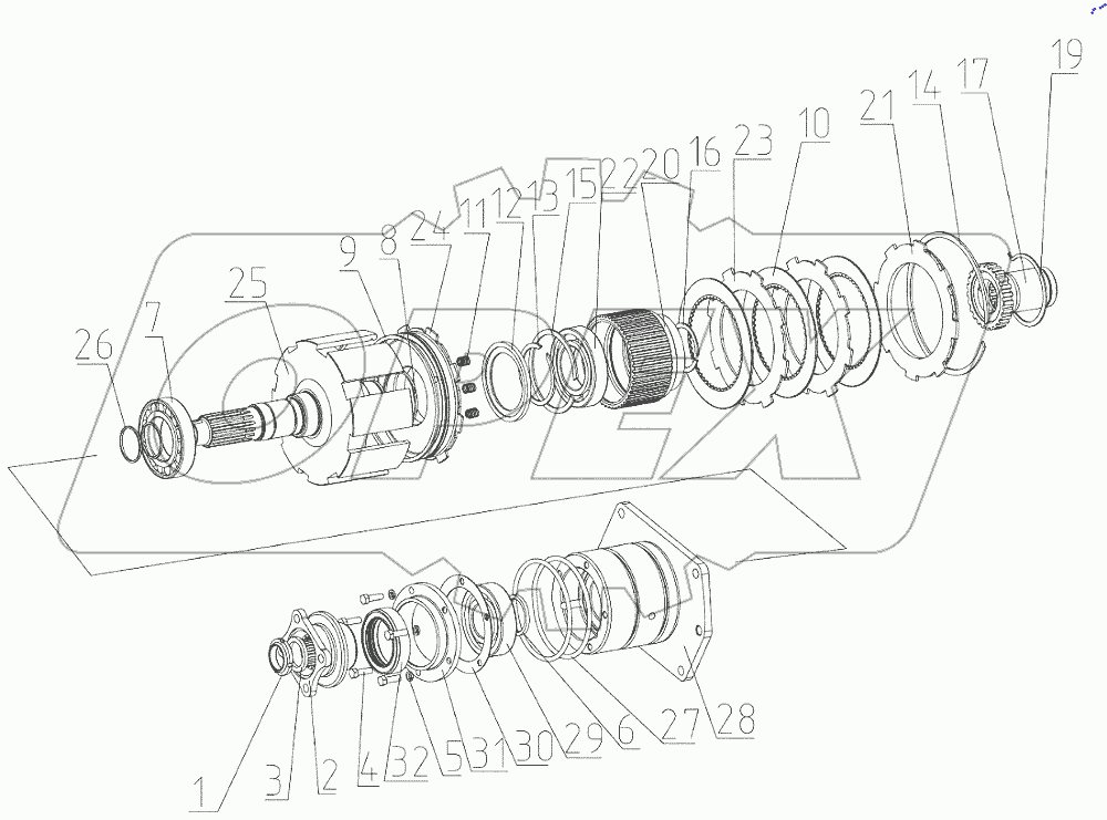  Муфта привода ПВМ 2522-1802015