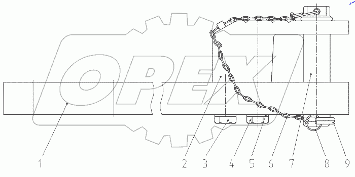  Тяга 3522-2707144