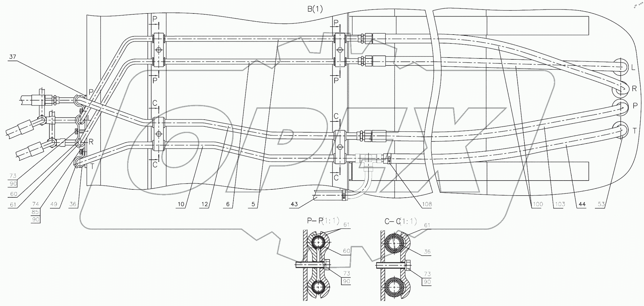  Управление рулевое 3522С-3400010
