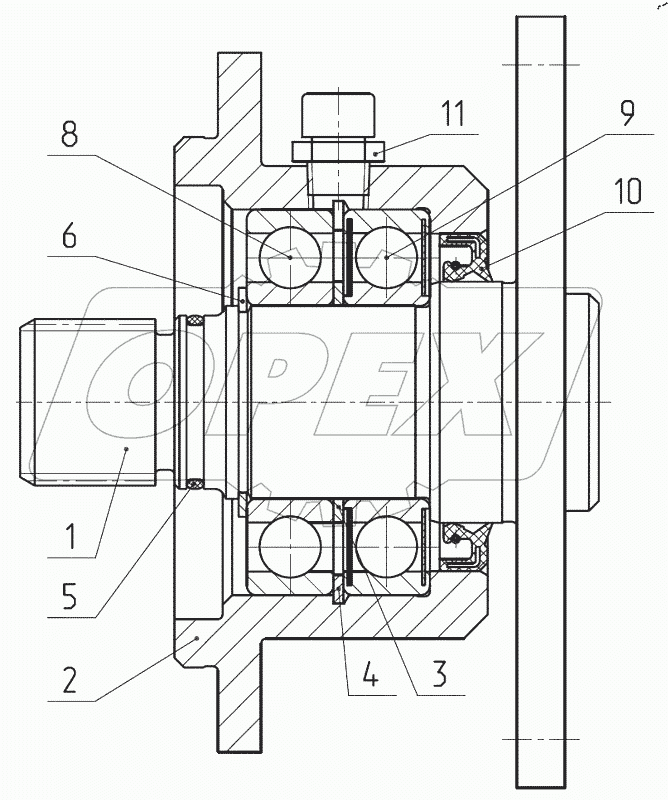  Вал 3522К-4209030