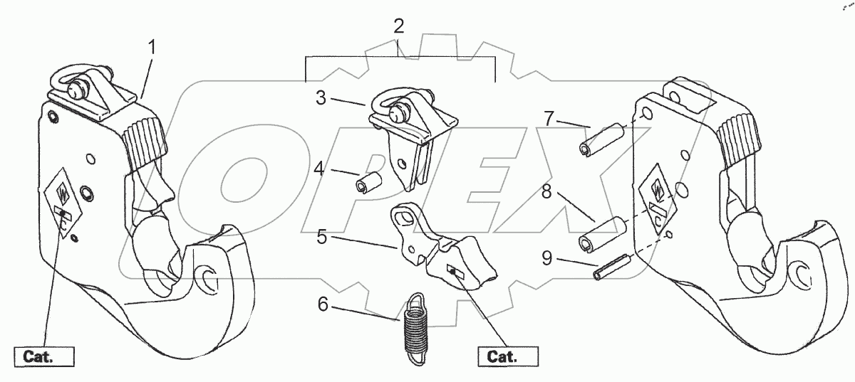  Захват «Walterscheid» 4кат. 576662