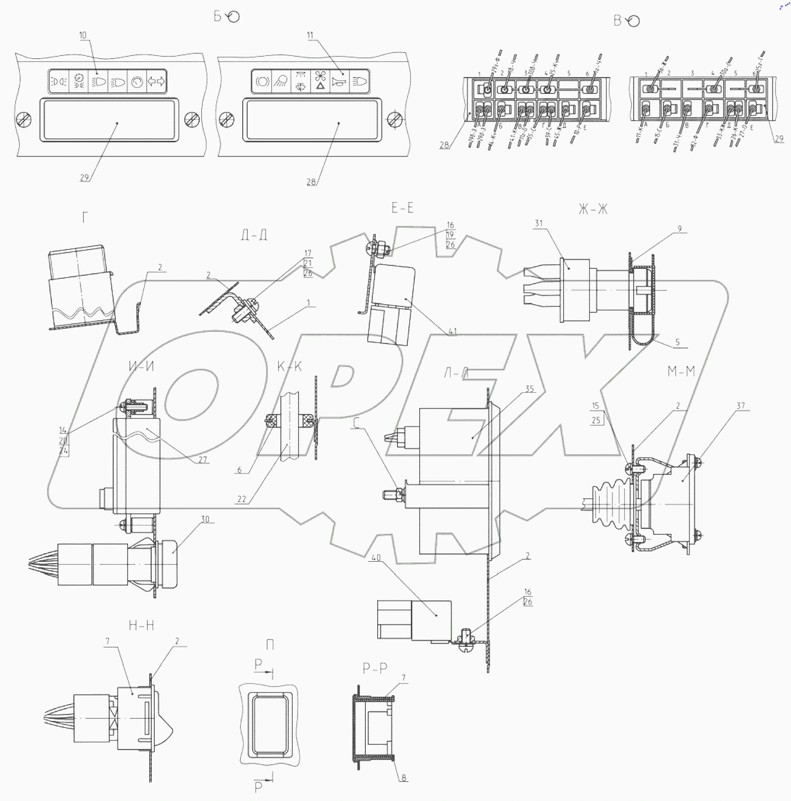  Реле, приборы 320-3805010-Б-03