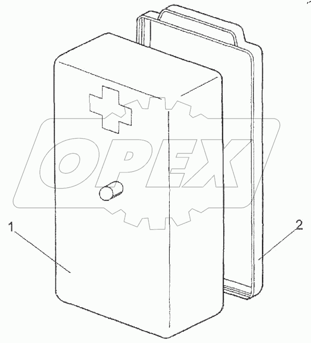  Аптечка 70-3912150