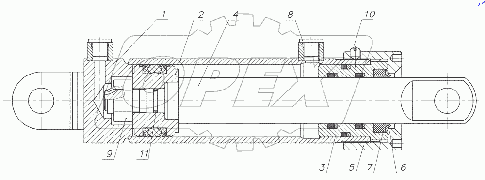  Гидроцилиндр Ц63х120.010