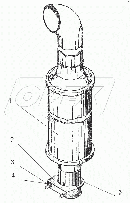  Глушитель 320-1205010