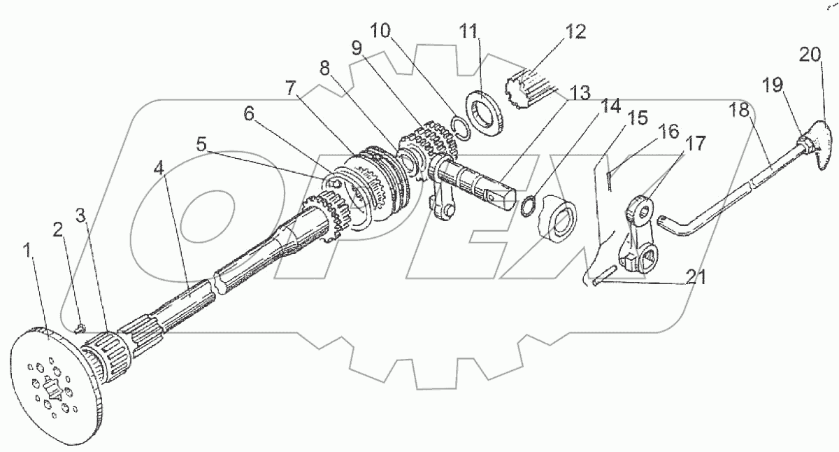  Привод насоса