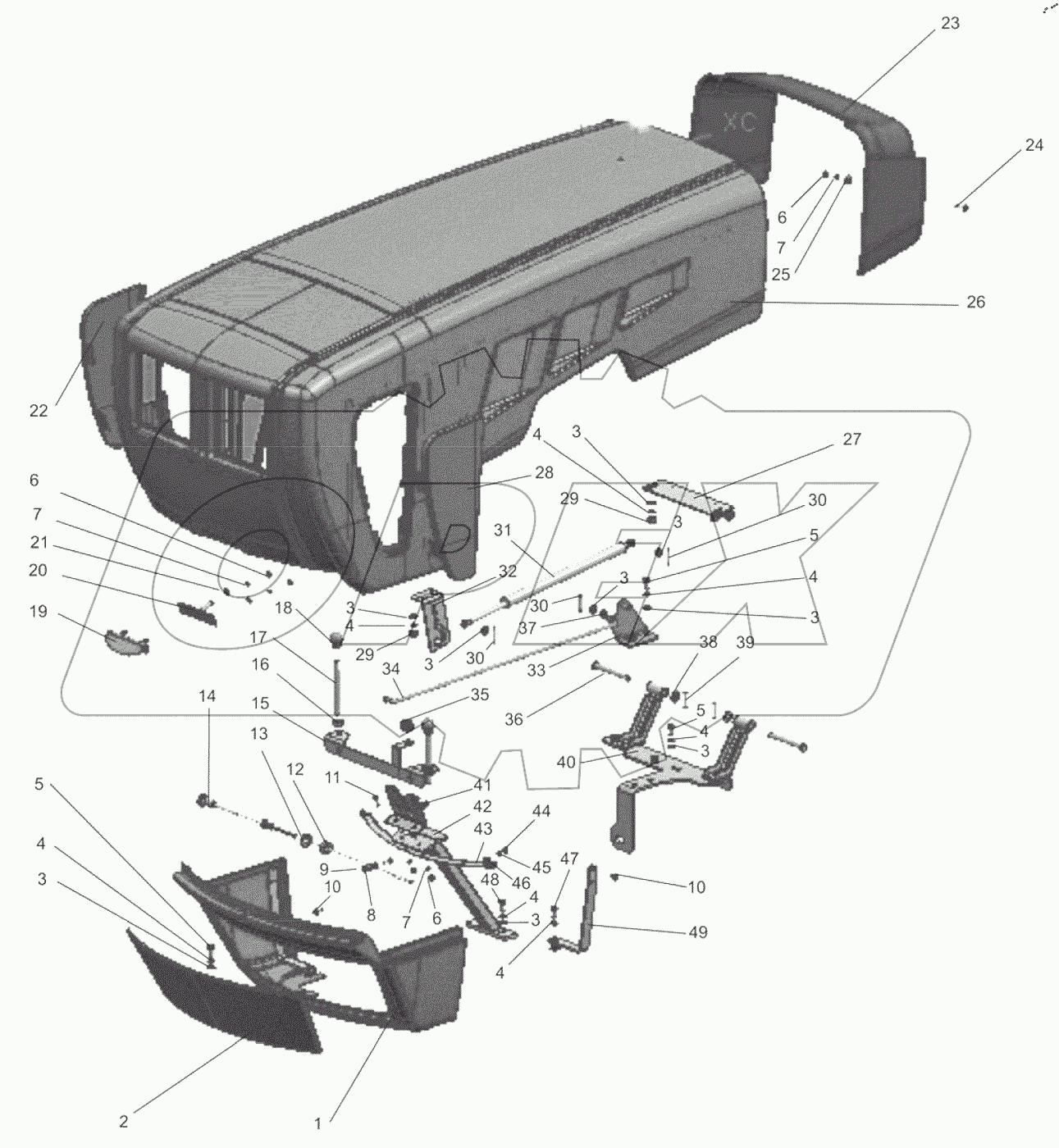  Облицовка 421-8400005