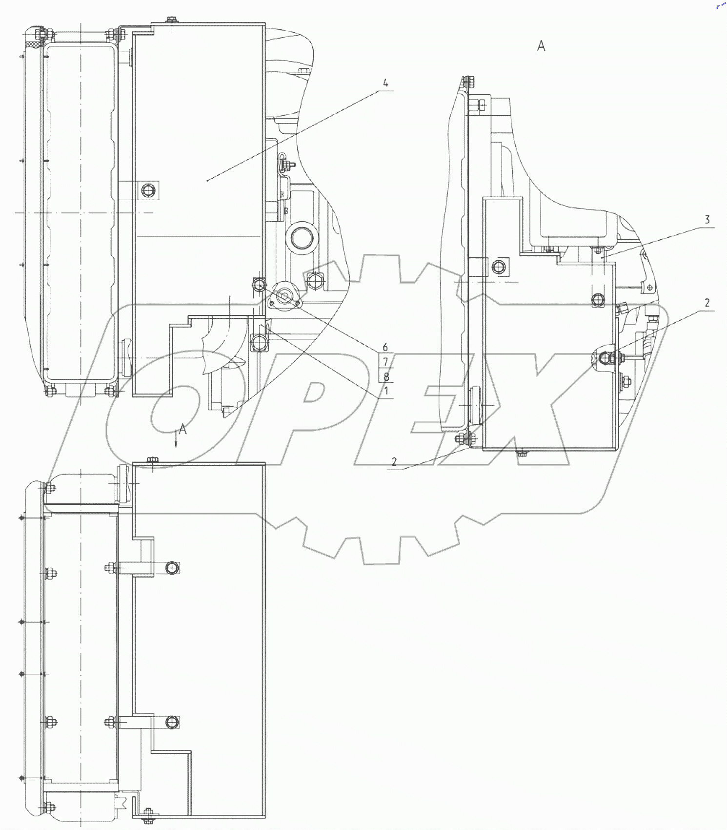  Ограждение вентилятора 422-1309200-А