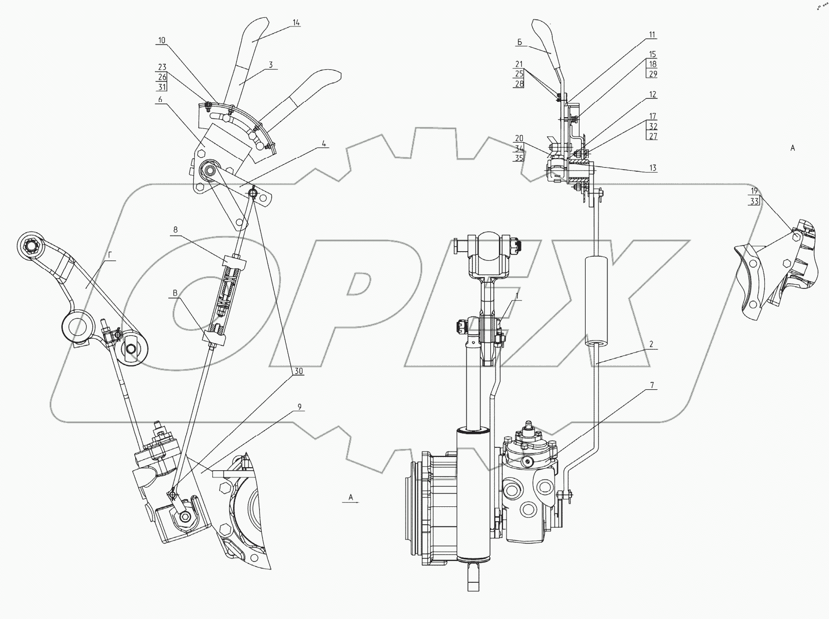  Управление регулятора