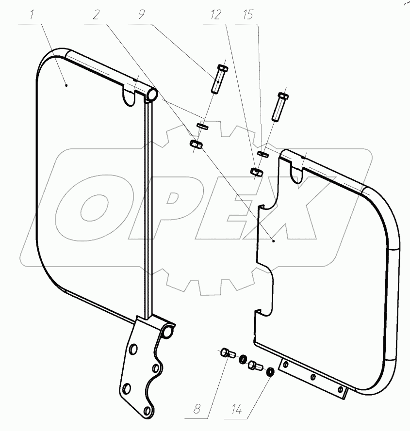  Установка щитков