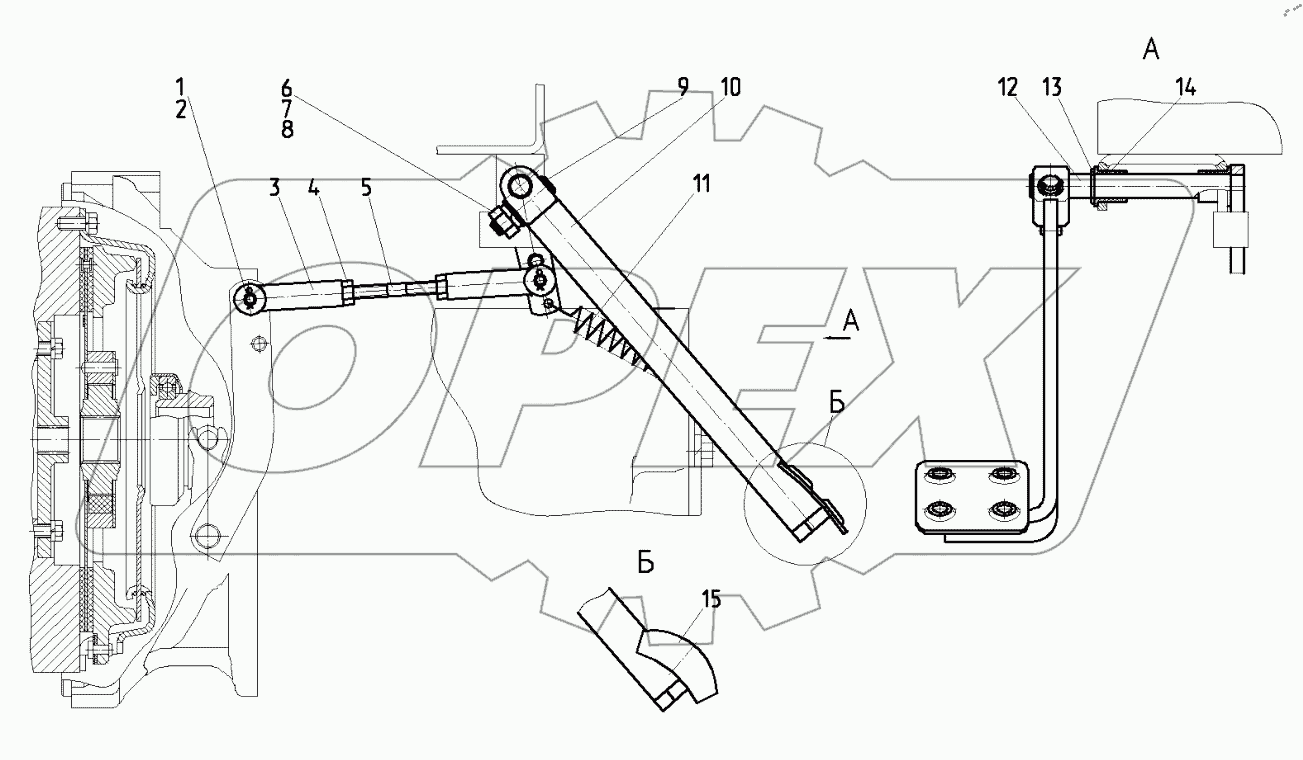  Управление сцеплением
