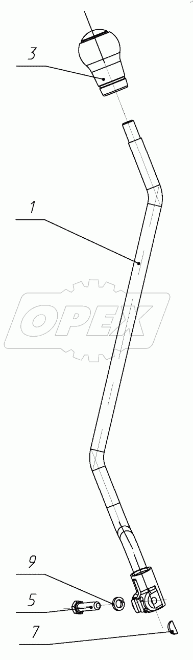  Управление коробкой передач 320-1702010-05