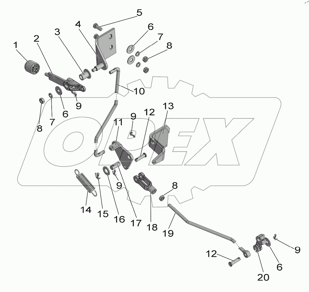  Управление включения переднего моста