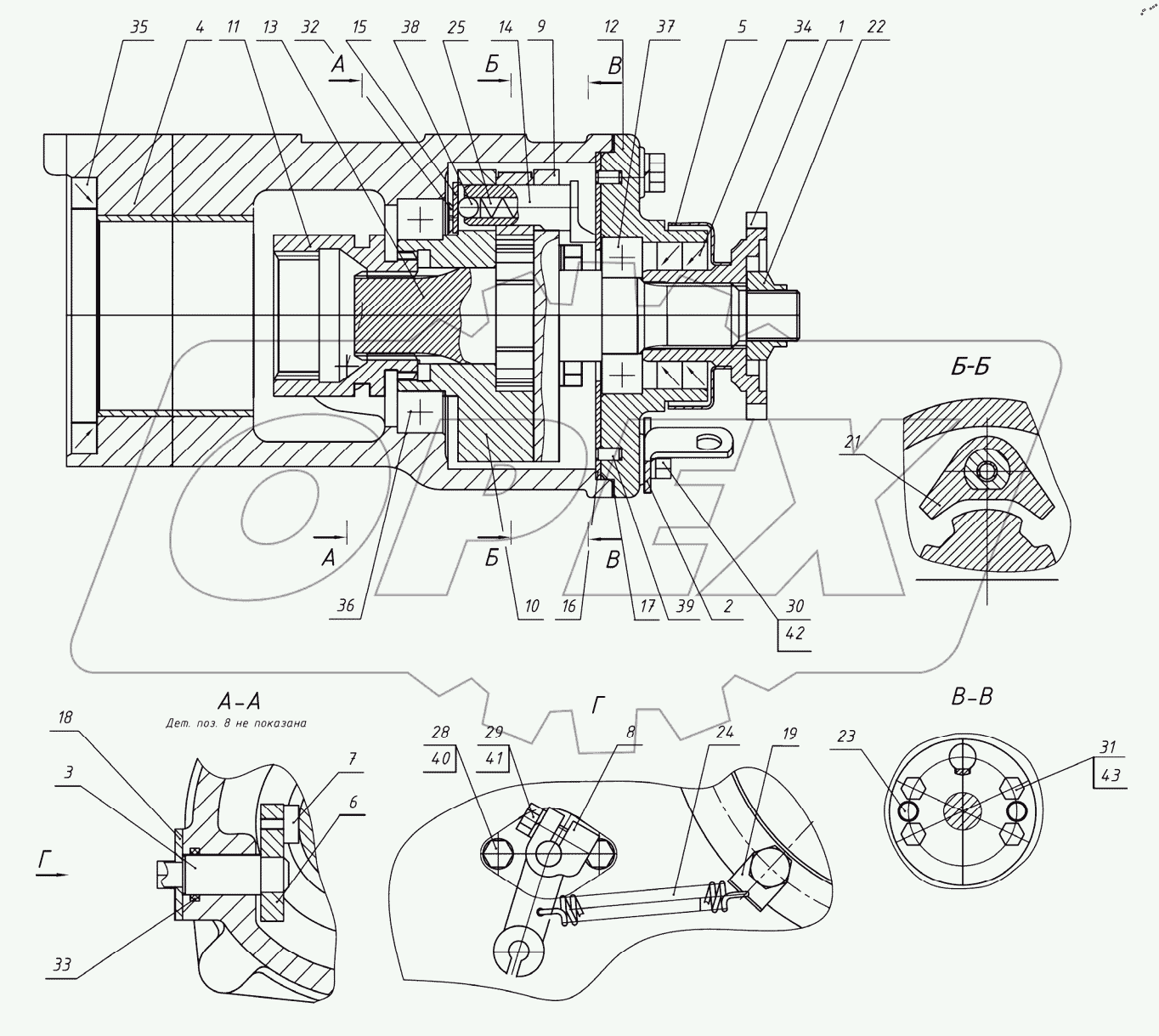  Муфта обгонная