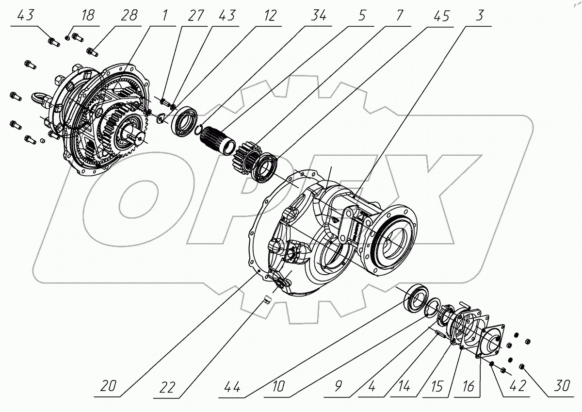  Передача конечная