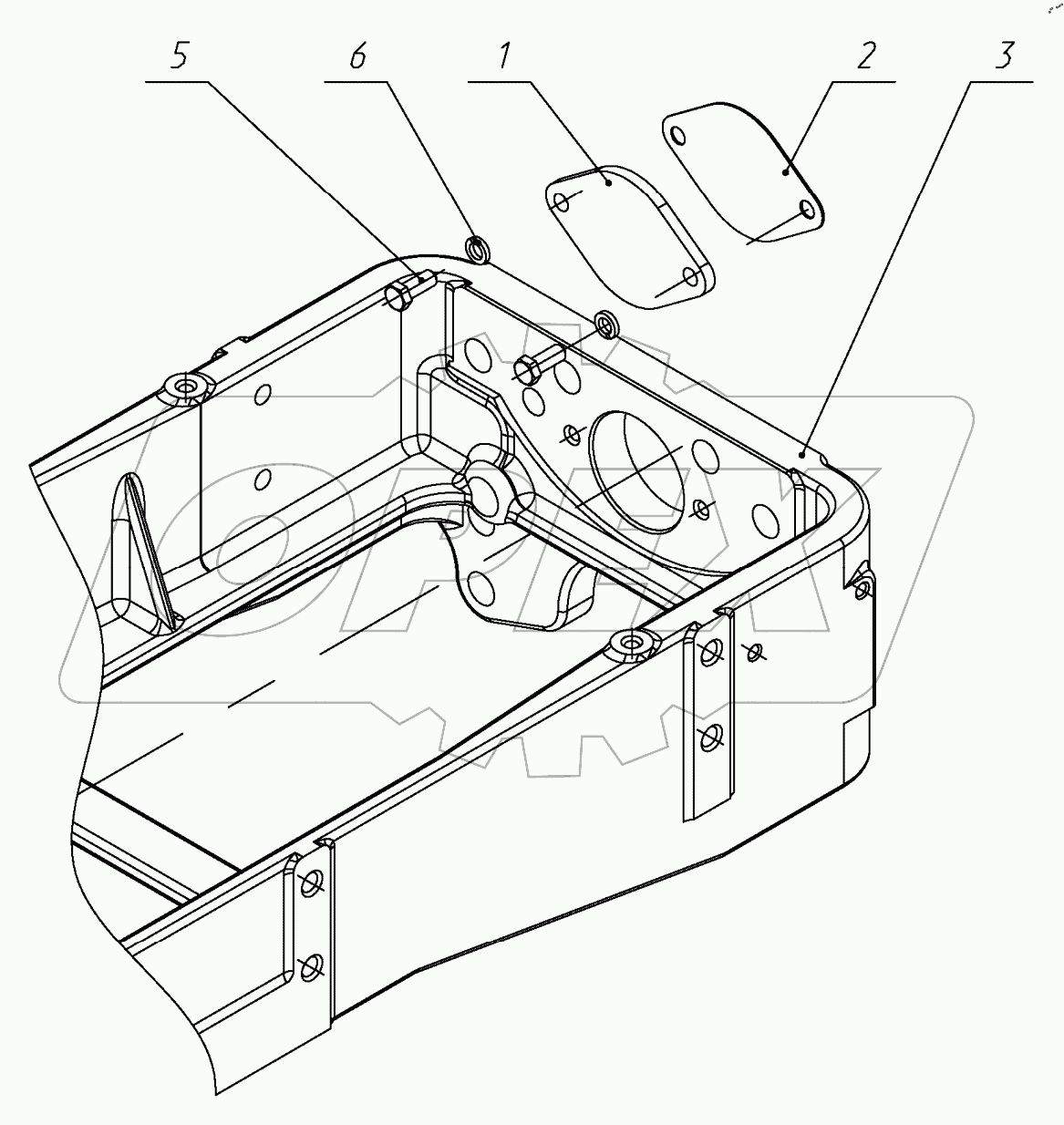  Полурама в сборе