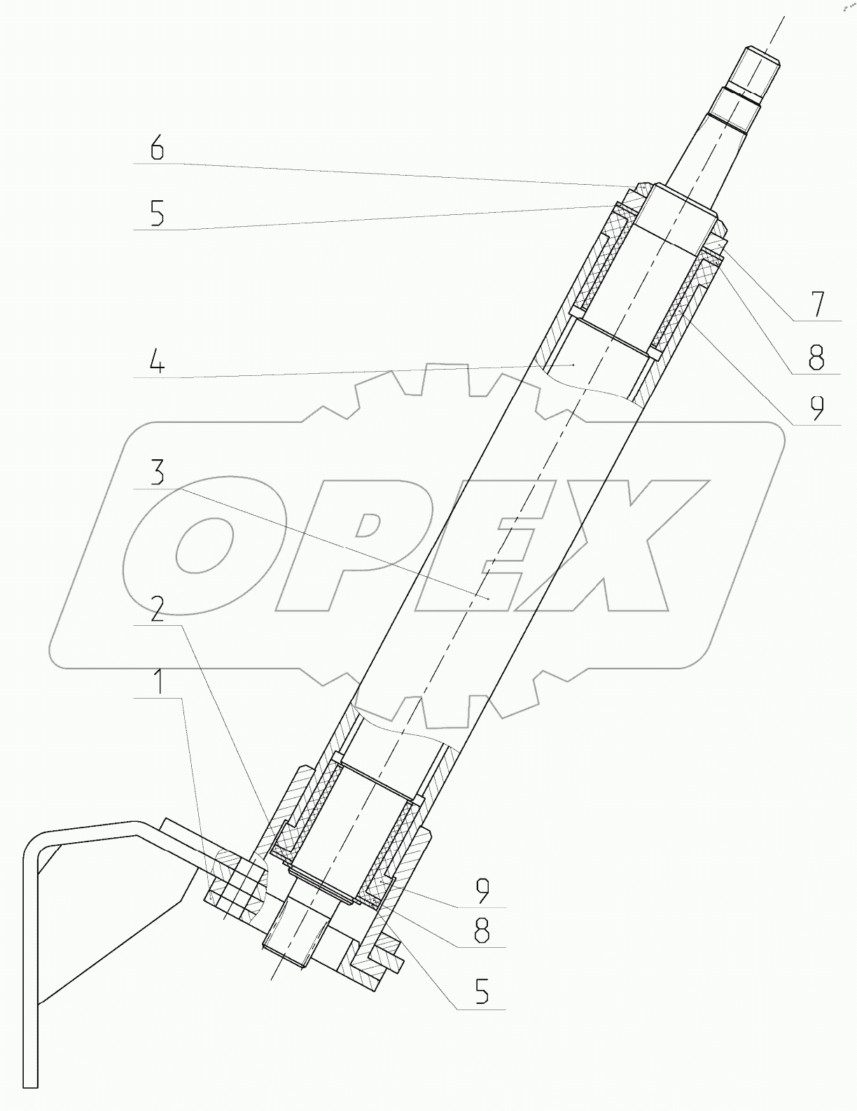  Колонка рулевая (451-3401010)