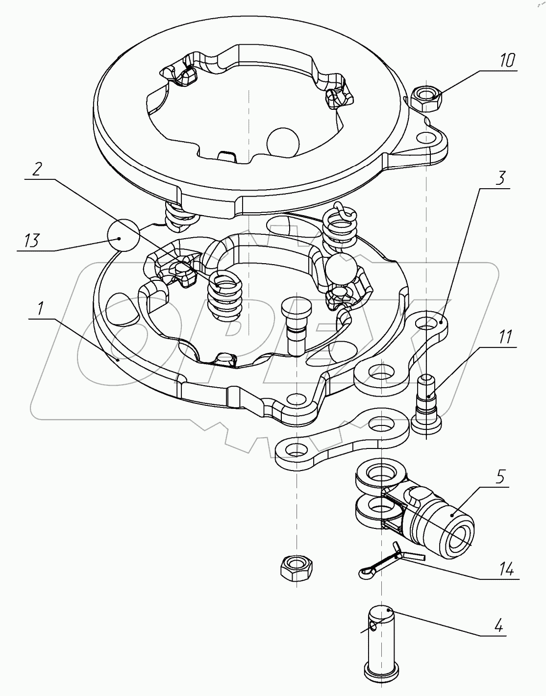  Диски нажимные
