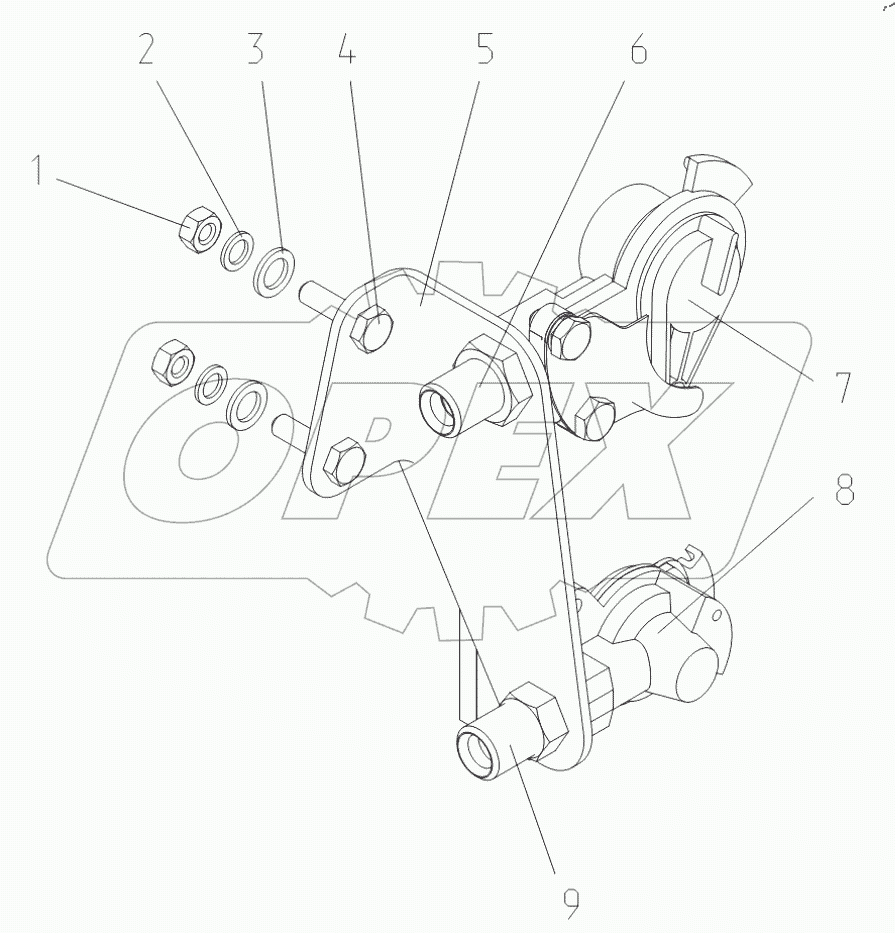  Головка соединительная 422-3521705