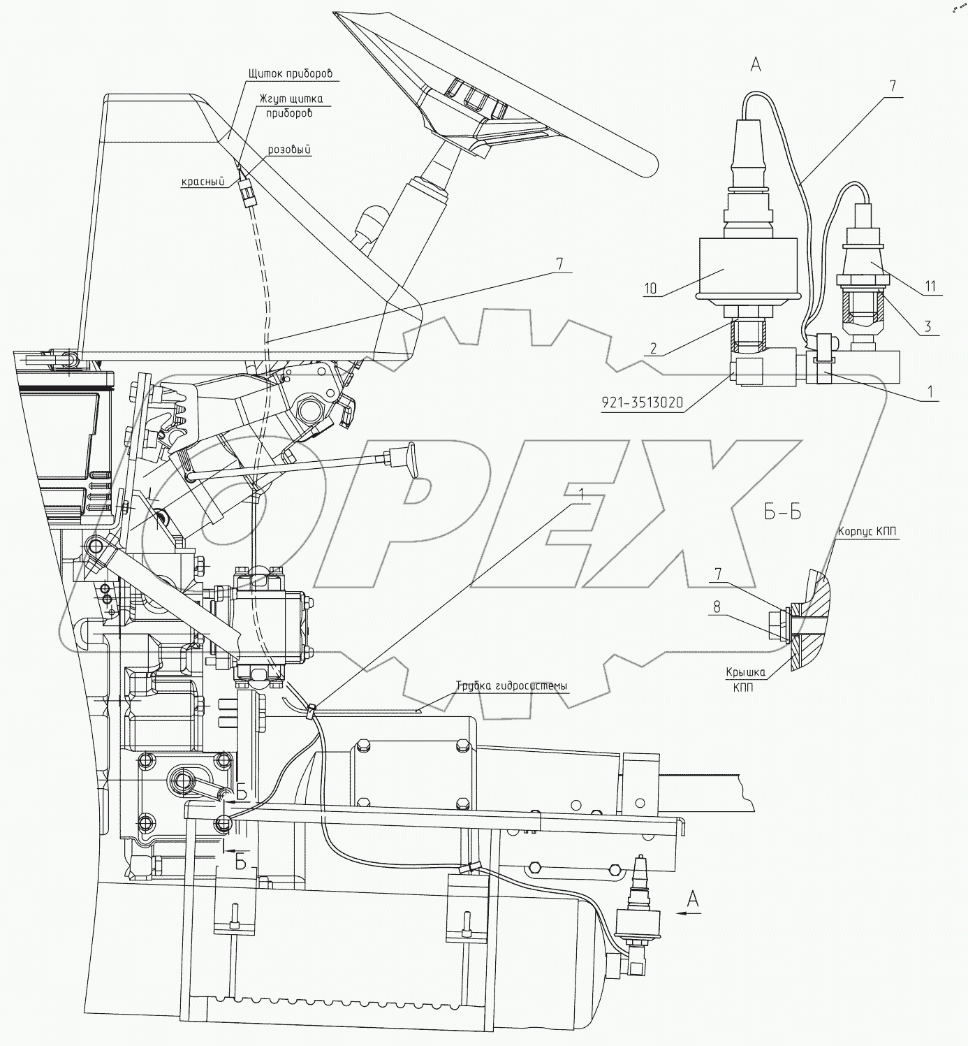  Установка датчиков давления