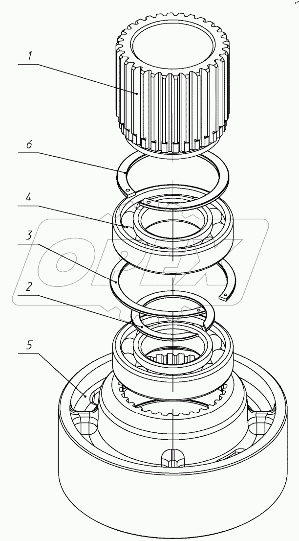  Шестерня солнечная