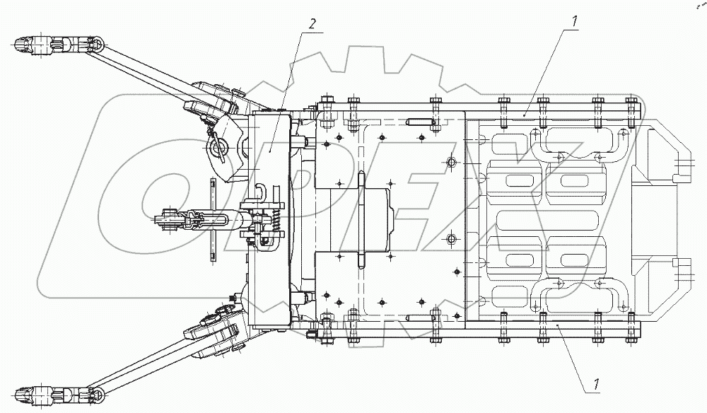  Механизм передней навески