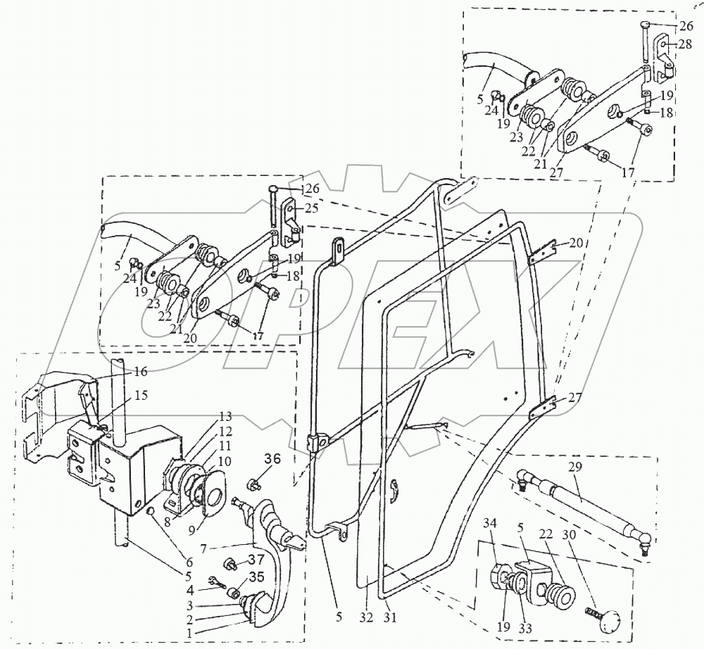  Дверь кабины